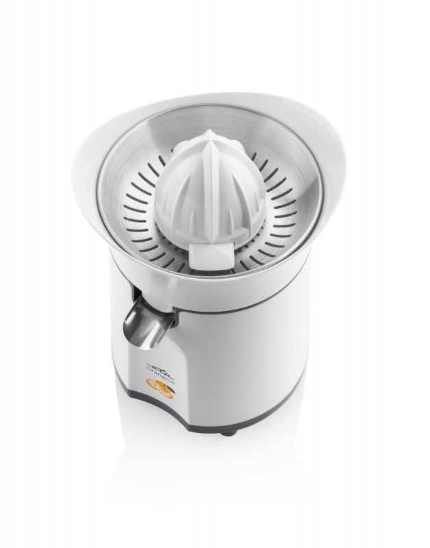 Storcator de citrice ETA Orangino 2033 90000, 60 W, 0.3 litri, filtru din otel inoxidabil, gri/alb