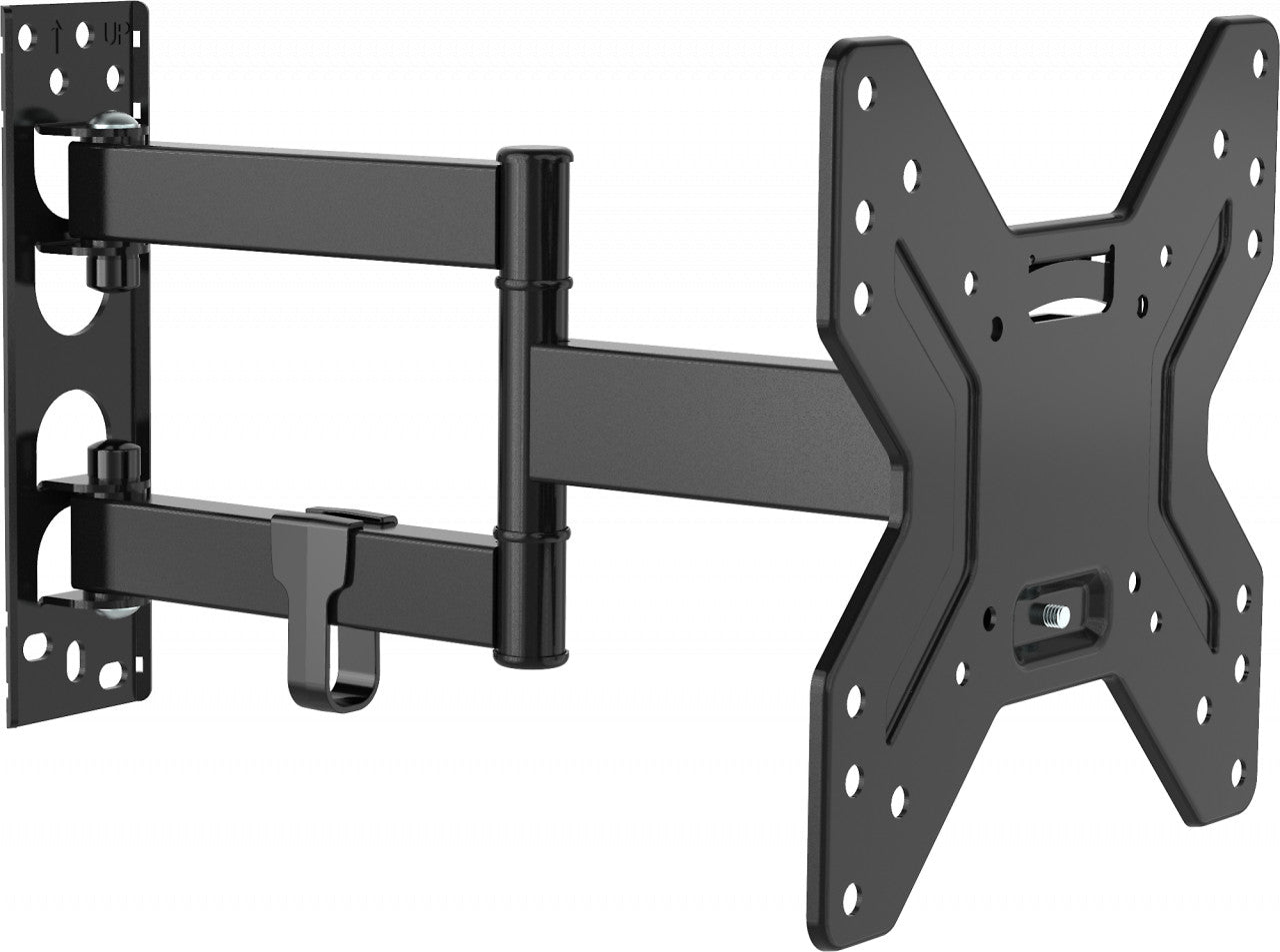 EKG fali TV-tartó LD 174201, 17"-42" (43-106 cm), 90°-os elforgatás és 2°-15°-os dőlés, 25 kg, VESA