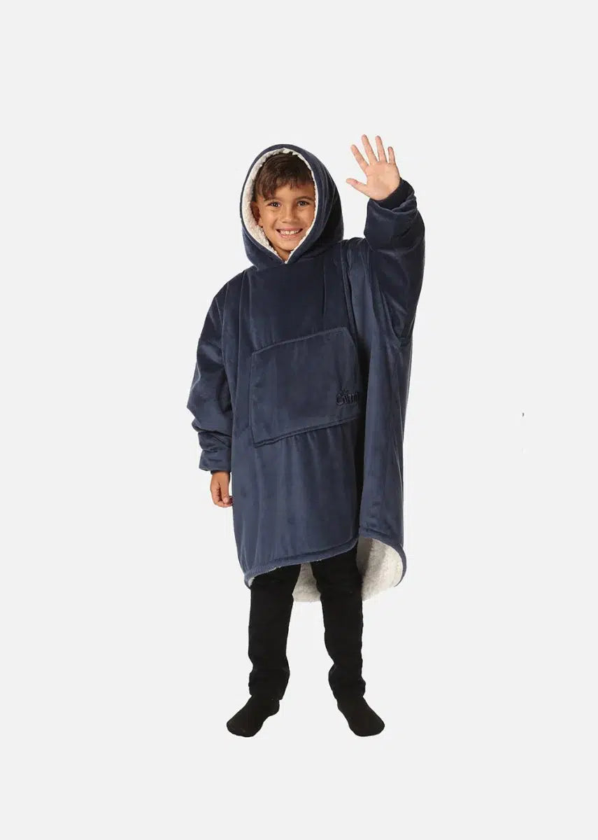 Hooded blanket for children up to 10 years old