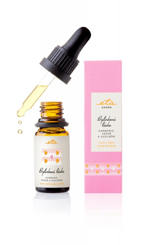 Aceite esencial ETA Herbal love 0833 90000, 10 ml, aromaterapia, combinación de rosa, lila y grosella