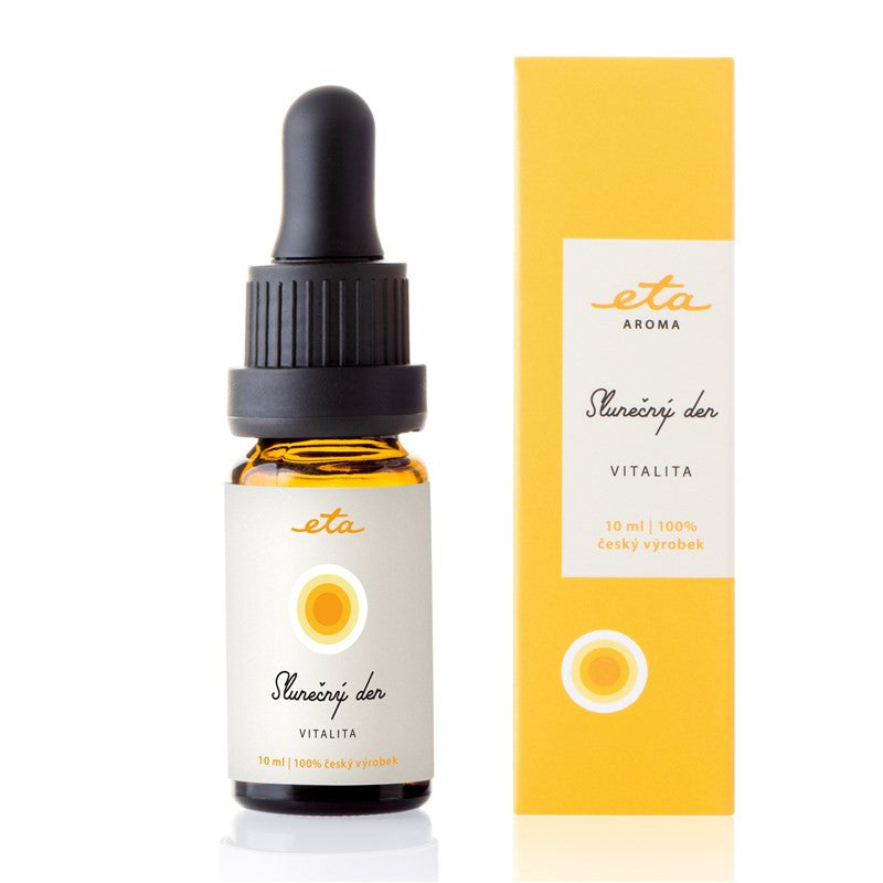 Aceite esencial ETA Sunny day 0833 90010, 10 ml, aromaterapia, combinación de eucalipto y naranja