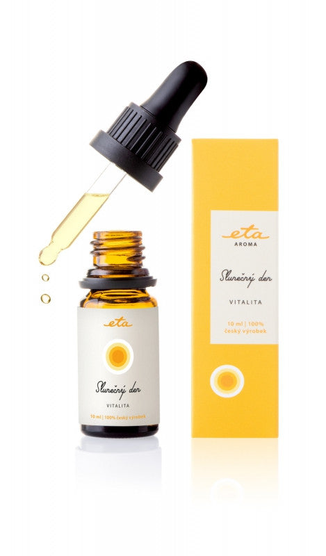 Aceite esencial ETA Sunny day 0833 90010, 10 ml, aromaterapia, combinación de eucalipto y naranja