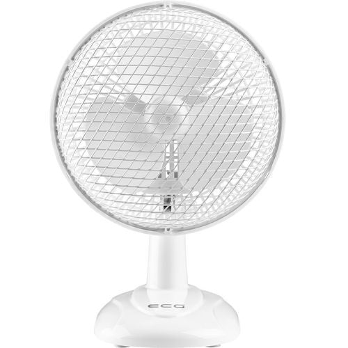 Ventilador de mesa, ECG FT 15a, 20W, 15cm, 2 velocidades, muy silencioso