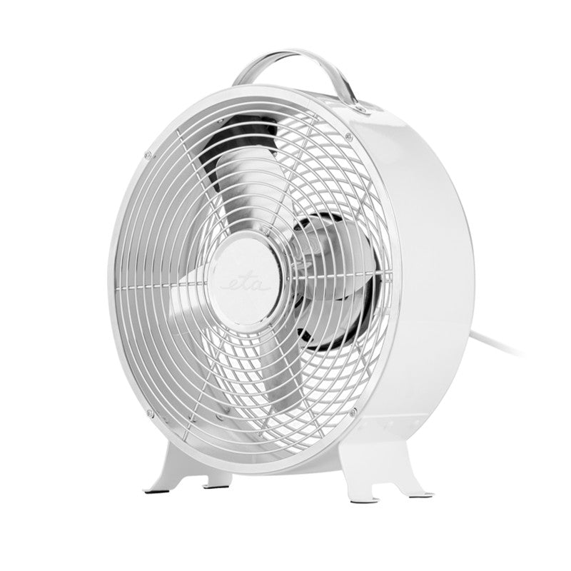 Ventilatore da pavimento ETA0608 Ringo, 25 W, diametro 26 cm, 2 velocità, struttura in metallo