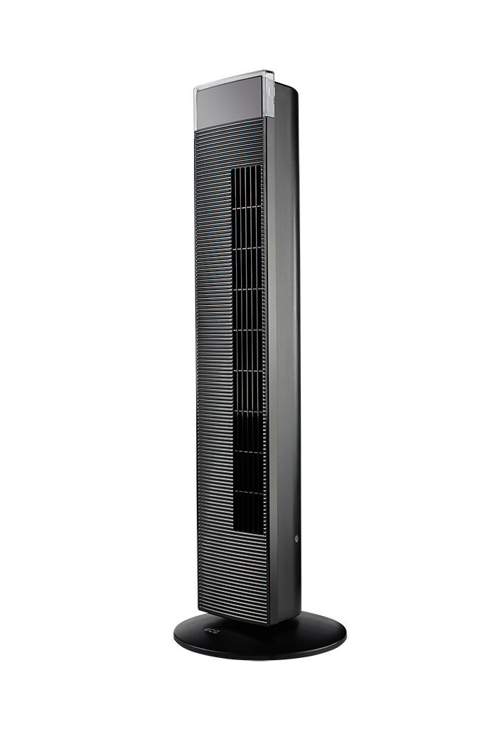 Tower fan with ionization ECG FS 91 T, 65W, 3 speeds, silent, remote control