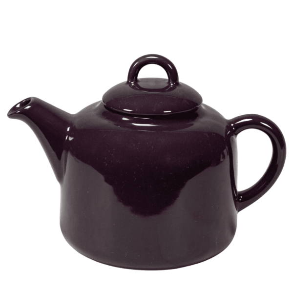 Tea pot, 600 ml, Glossy Dark Purple