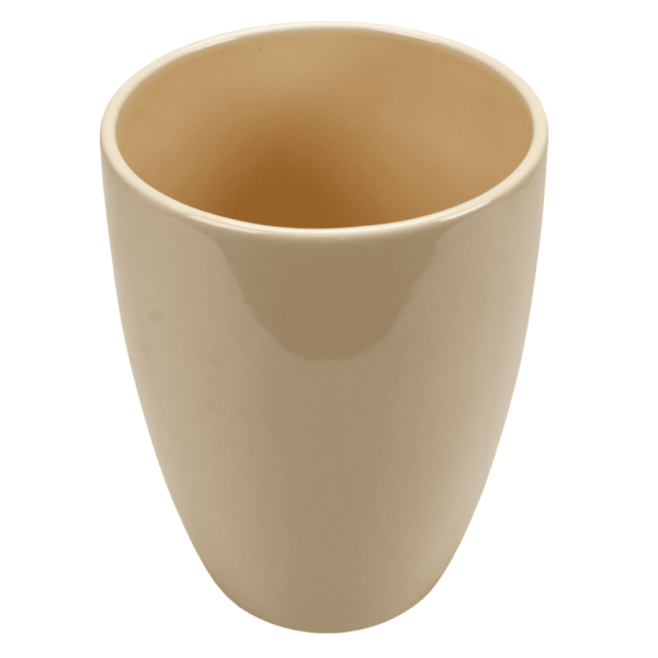 Vase, 15.5 cm, Glossy Ivory