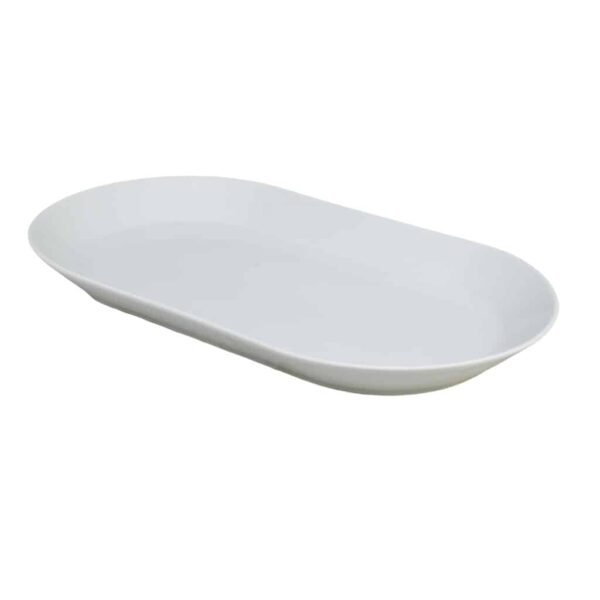 Platter, Oval, 38x21x4 cm, Porcelain