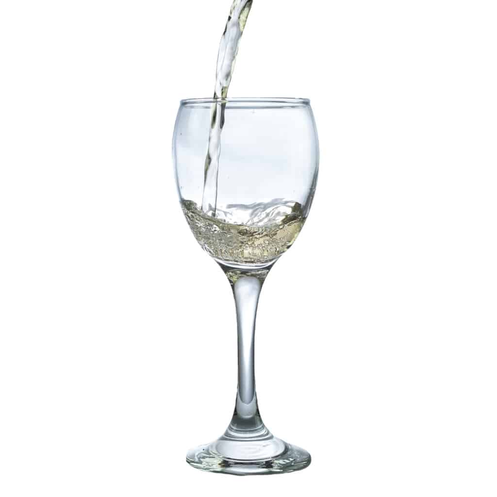 Set of 6 wine glasses, 180 ml, Crystal Clear