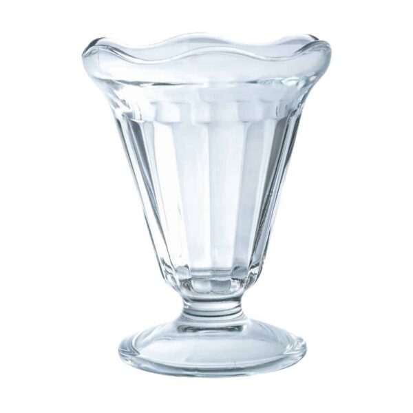Set of 6 ice cream glasses, 225 ml, Crystal Clear