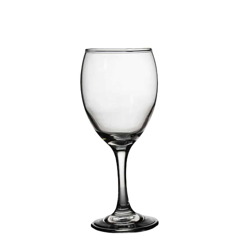 Set of 6 wine glasses, 245 ml, Crystal Clear