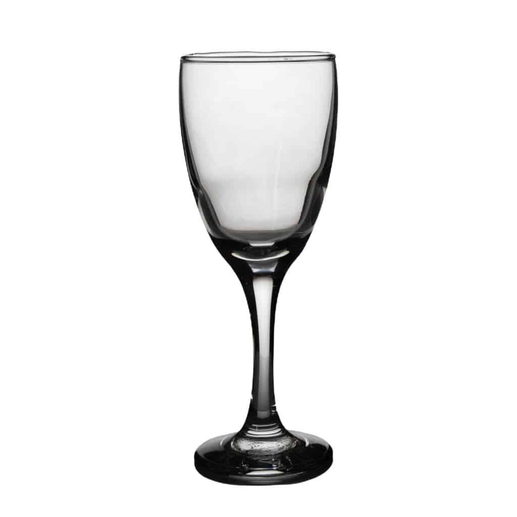 Set of 6 wine glasses, 220 ml, Crystal Clear