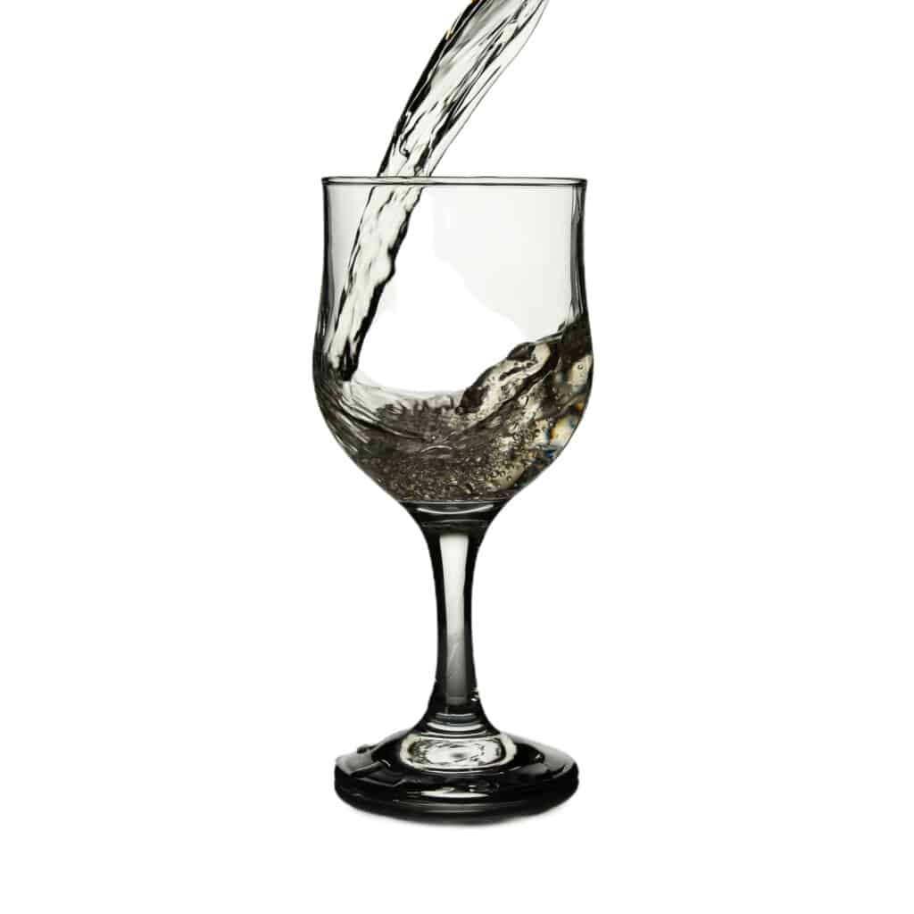 Set of 6 wine glasses, 280 ml, Crystal Clear