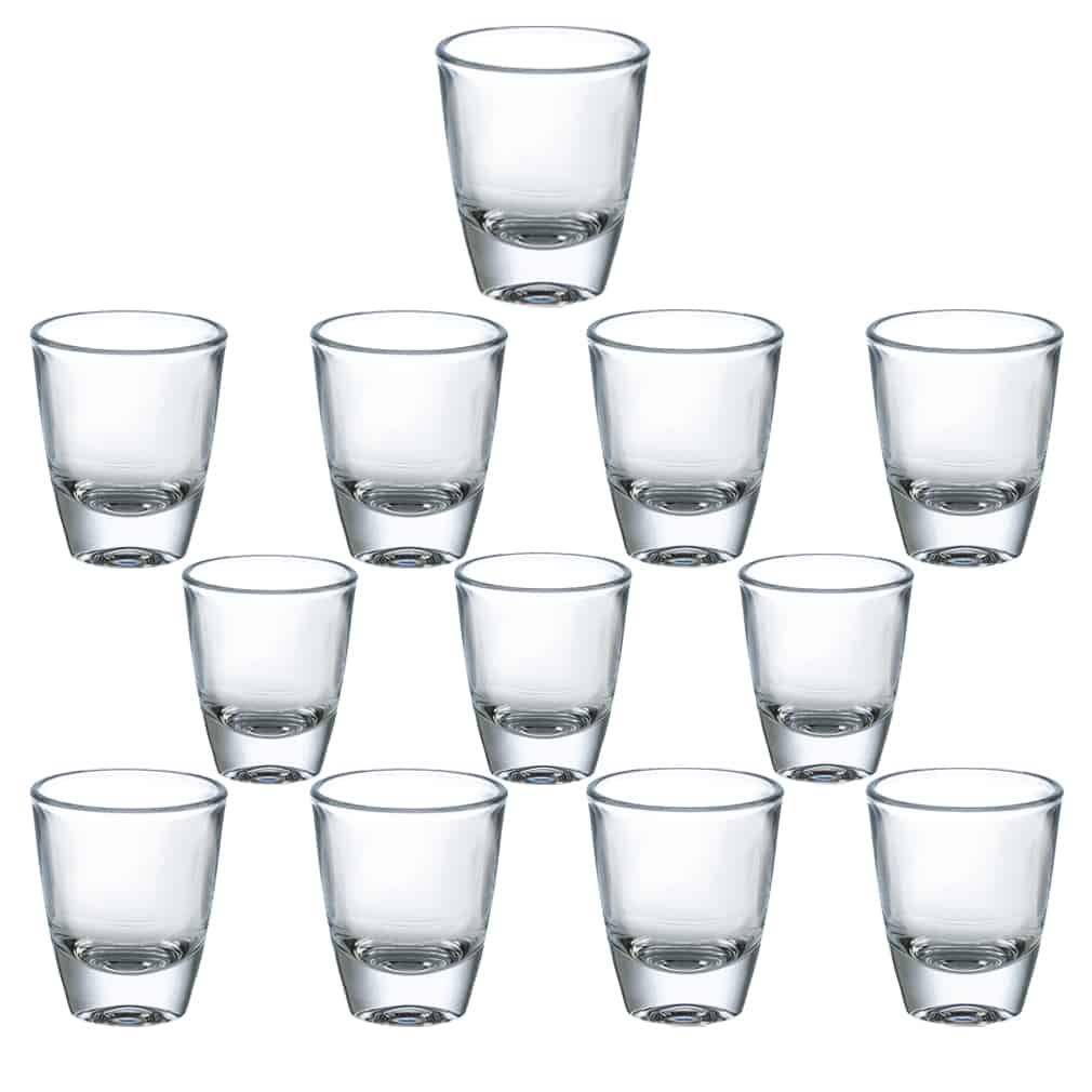 Set of 12 liqueur glasses, 30 ml, Crystal Clear