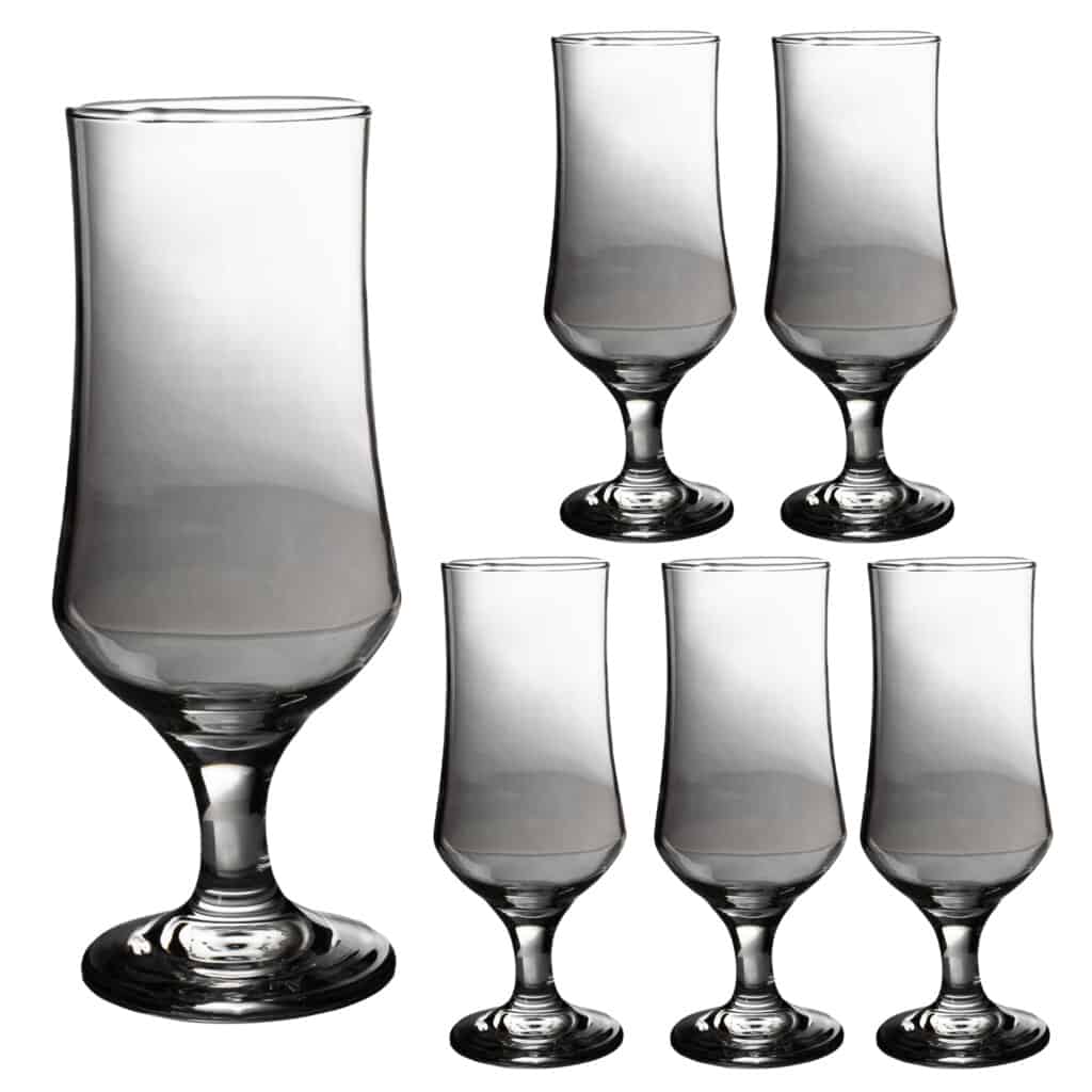Set of 6 cocktail glasses, 365 ml, Crystal Clear