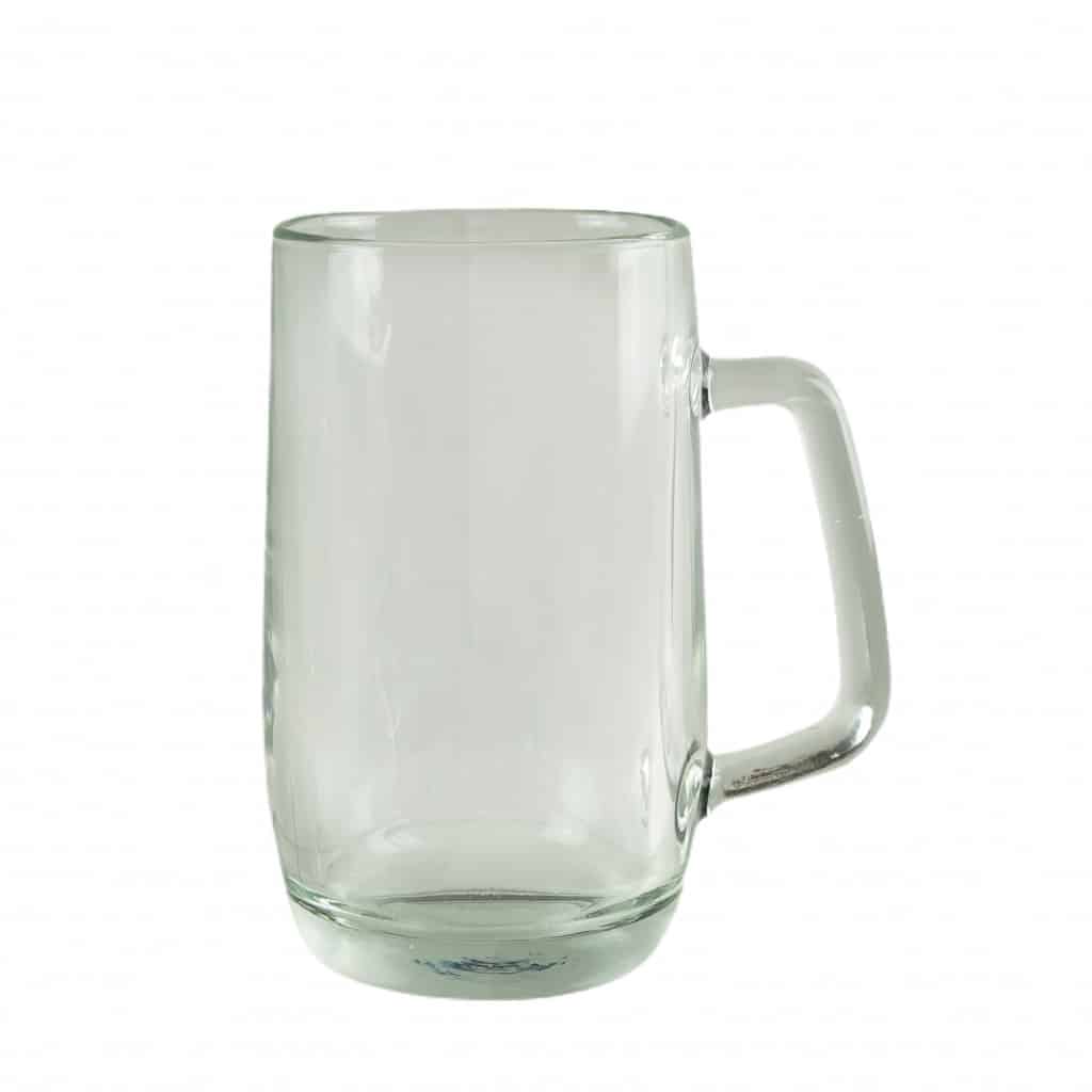 Set of 6 pints for beer, 300 ml, Crystal Clear