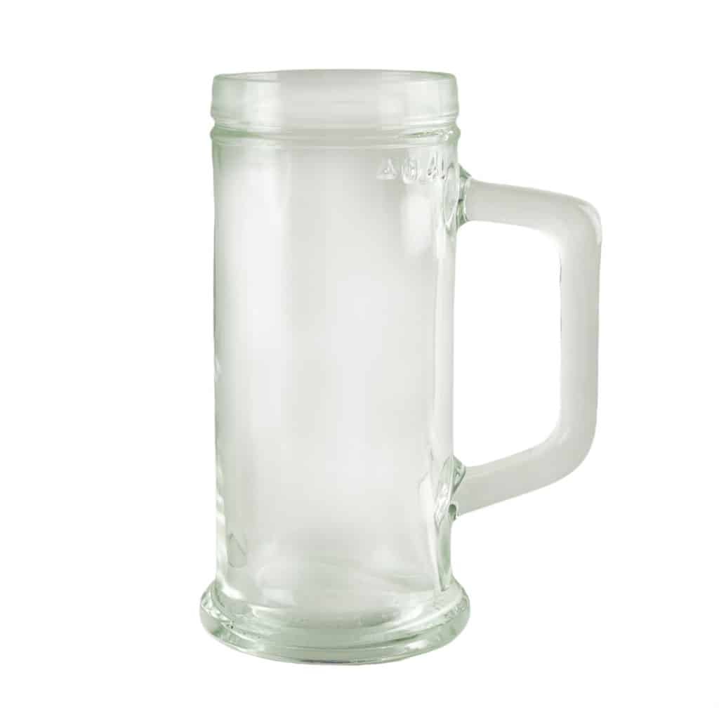 Set of 6 pints for beer, Pure, 400 ml, Crystal Clear
