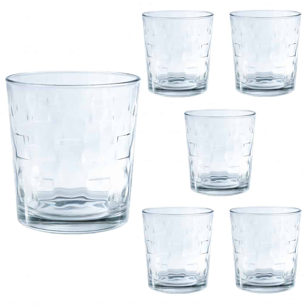 Set of 6  glasses, Kyvos, 285 ml, Crystal Clear