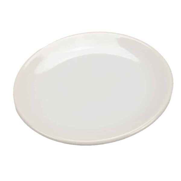 Set of 6 deep plates, Round, 22 cm, Glossy White