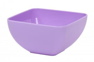 Bowl, Square, 4 l, Purple