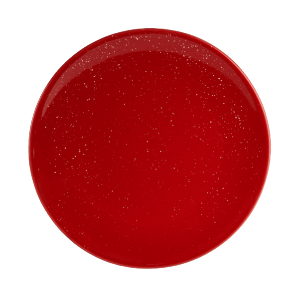 Dessert Plate, Round, 20 cm, Glossy Red