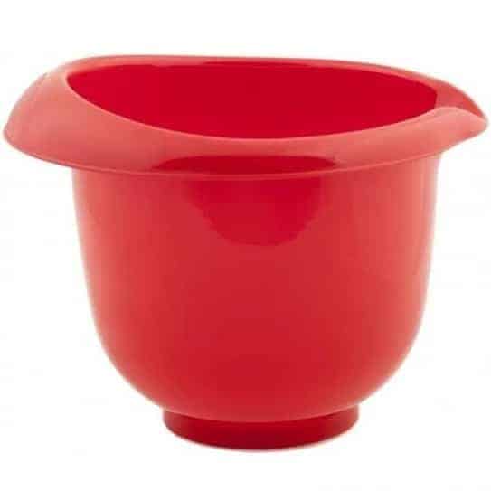 Mixing Bowl, Round, 1.7 l, Red