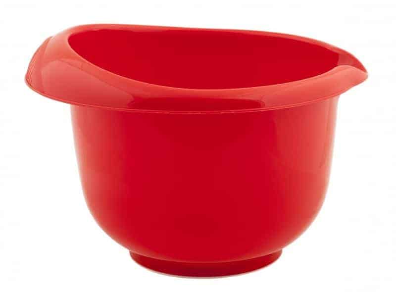 Mixing Bowl, Round, 2.5 l, Red