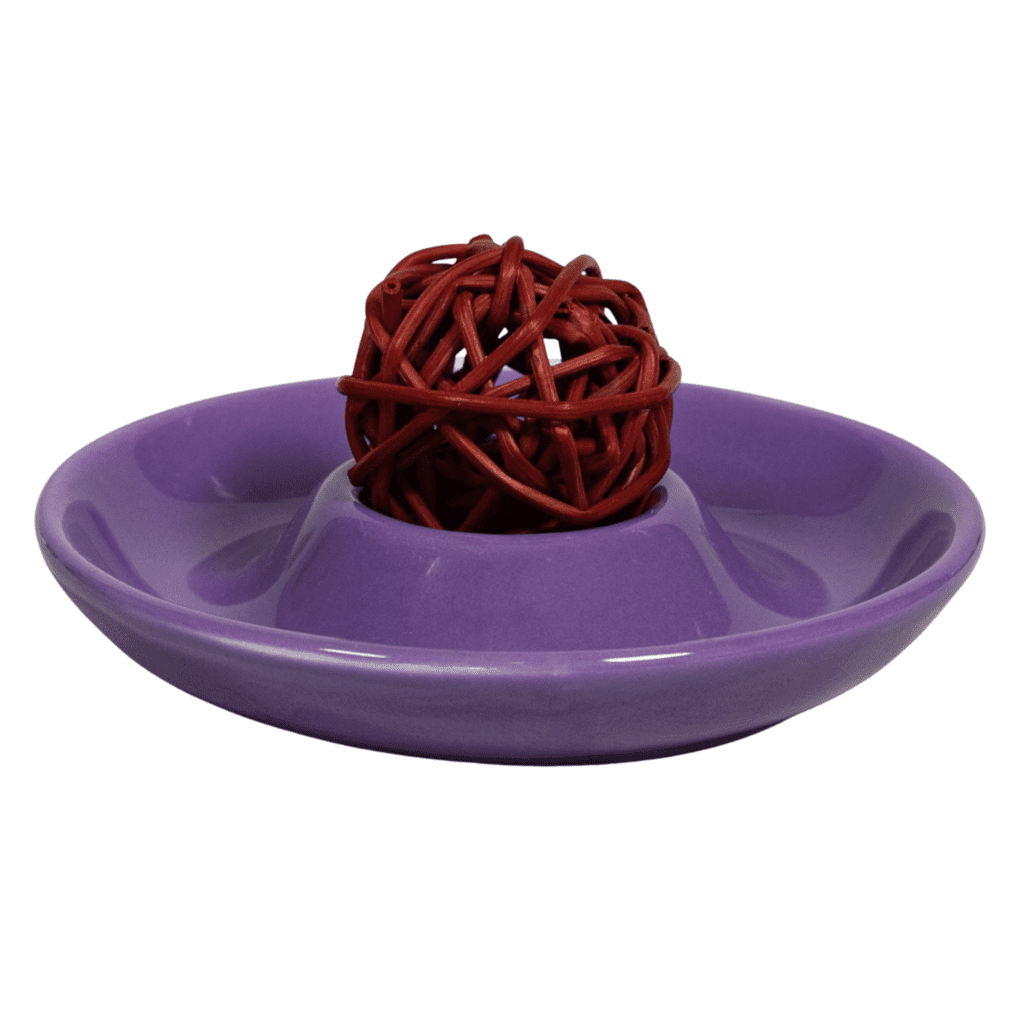 Egg holder, saucer shaped, Cesiro, Ø 12 cm, Purple