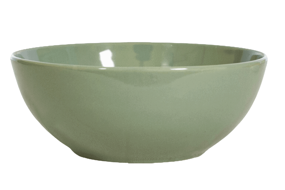 Large salad bowl, Cesiro, 23 cm, 1000 ml, Pastel Green