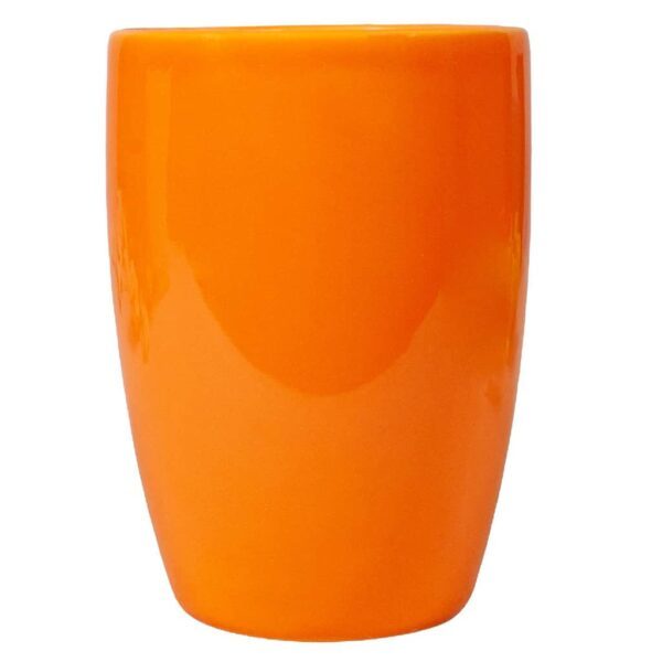 Vaza modernă, Cesiro, 15 cm înălțime, Tropical Orange