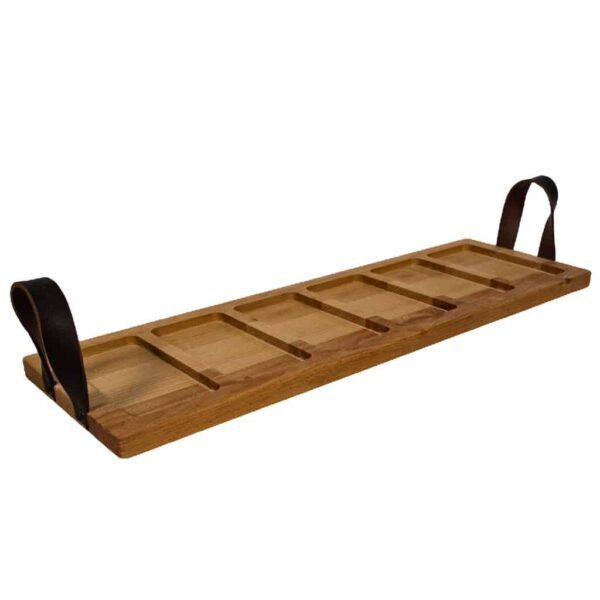 Wooden tray with handle, Cesiro, 590x195x25