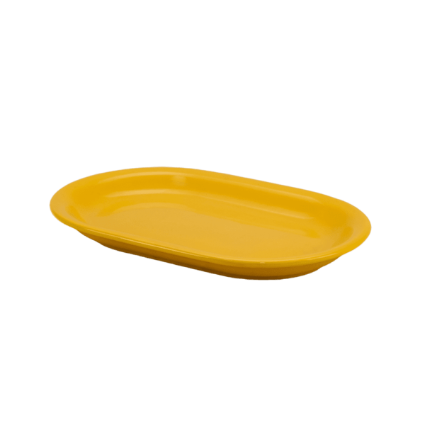 Platter, Cesiro, 23.5x15 cm, Yellow