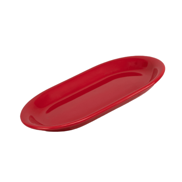 Platter, Cesiro, 23.5x15 cm, Red