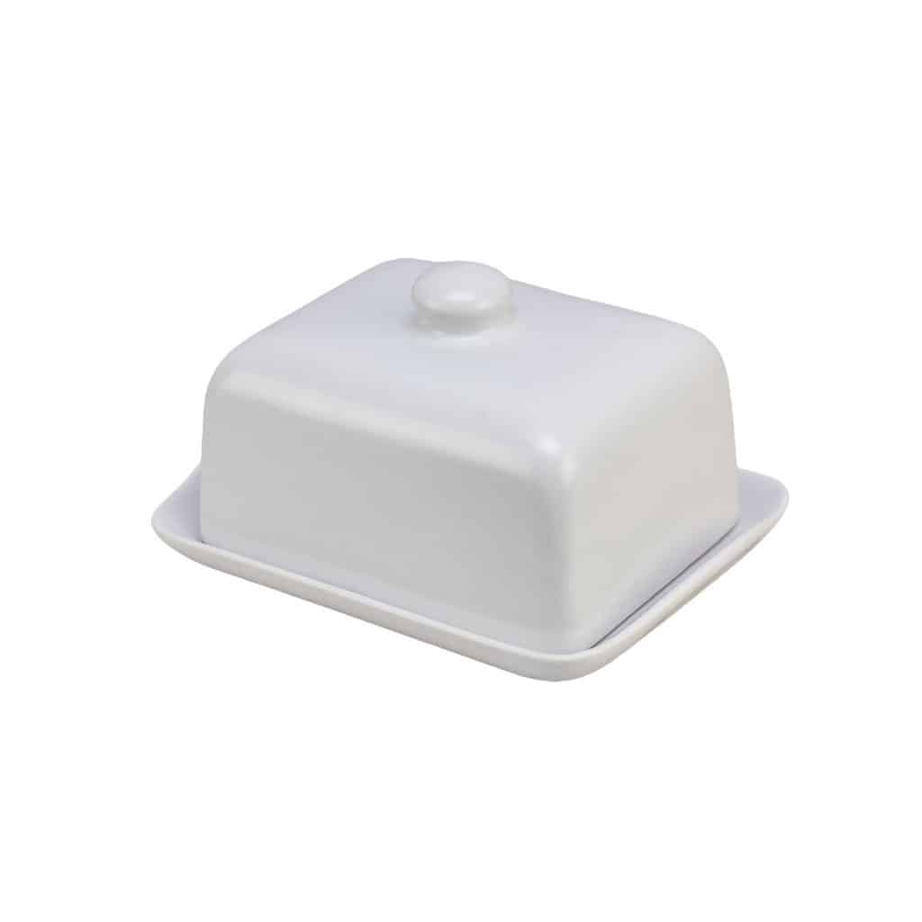 Butter holder, Cesiro, 11.5x17.5x12.5 cm, White
