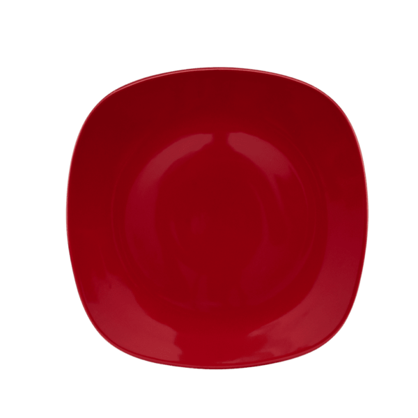 Square Platter, Cesiro, 30 cm, Red