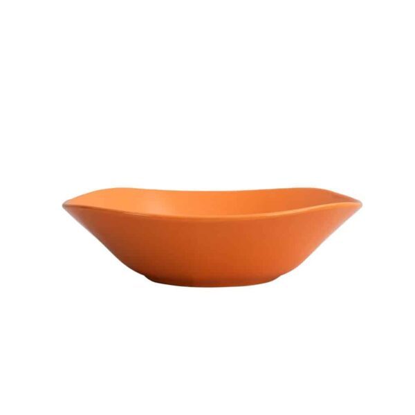 Square salad bowl, Cesiro, 1300 ml, Orange